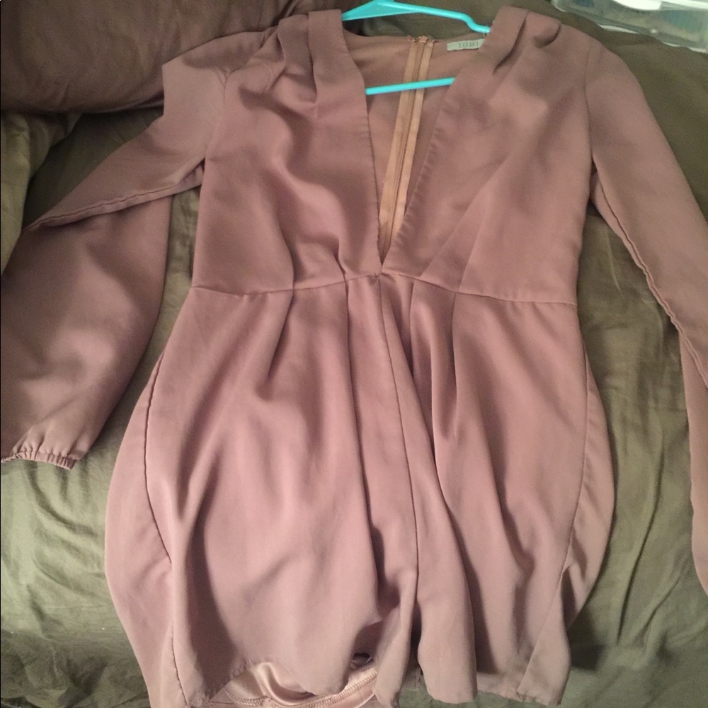 Tobi romper in mauve